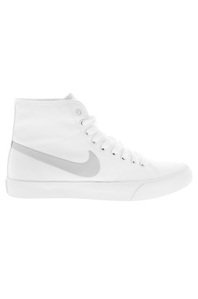 Buty - Nike Sportswear - Trampki Primo Court MID Canvas Nike Sportswear 38 biały